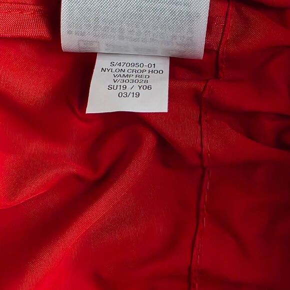 Banana Republic Red Hooded Jacket Petite Small Women’s - Picture 8 of 9